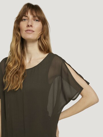 TOM TAILOR - Blusa em verde