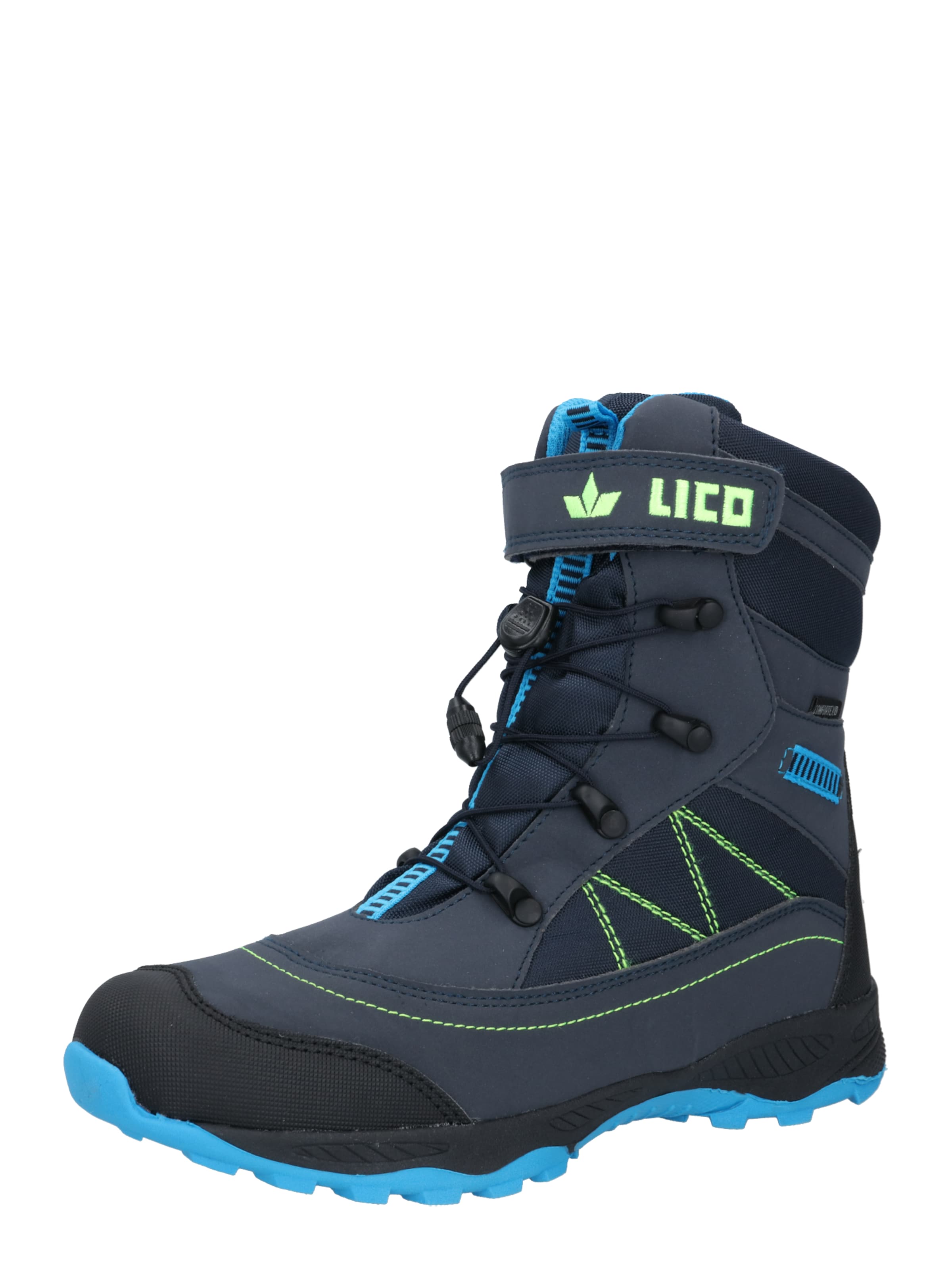 LICO Stiefel 'Sundsvall' in Blau: Vorderseite