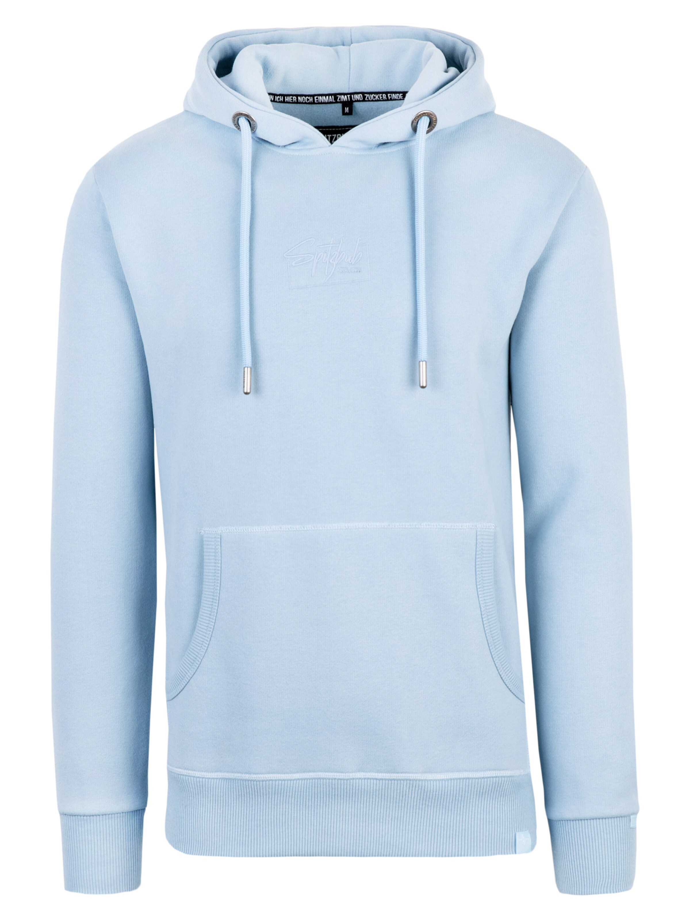 Sweat-shirt 'Linus' SPITZBUB en bleu : devant