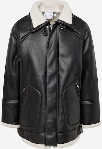 Veste mi-saison TOPMAN en noir : devant