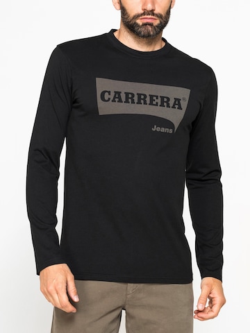 Carrera Jeans Shirt 'Logo Print'‌‌ in Schwarz