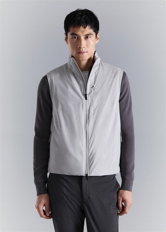 MANGO MAN Vest 'Atlast' in Grey: front