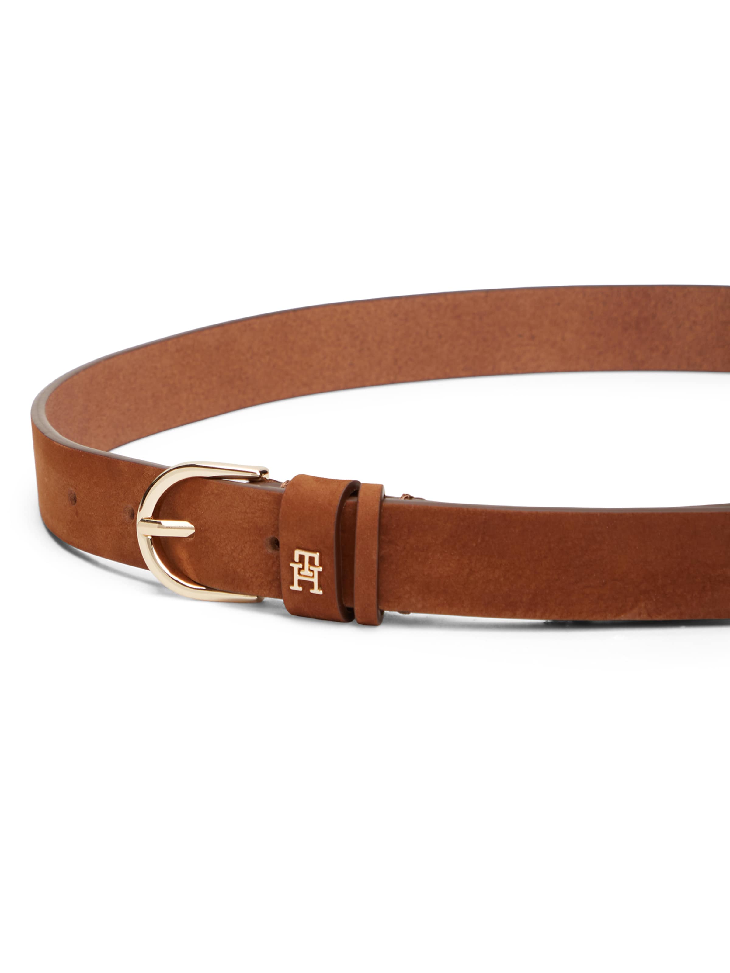 TOMMY HILFIGER Belt 'ESSENTIAL EFFORTLESS 2.5' in Brown