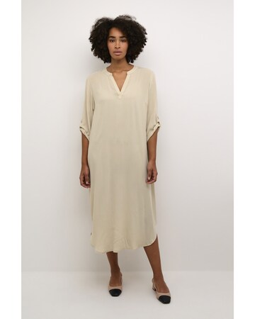 Kaffe Jurk 'Dora' in Beige: voorkant