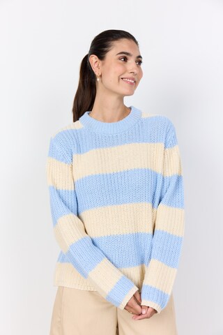 Soyaconcept - Jersey 'Remone 38' en azul: frente