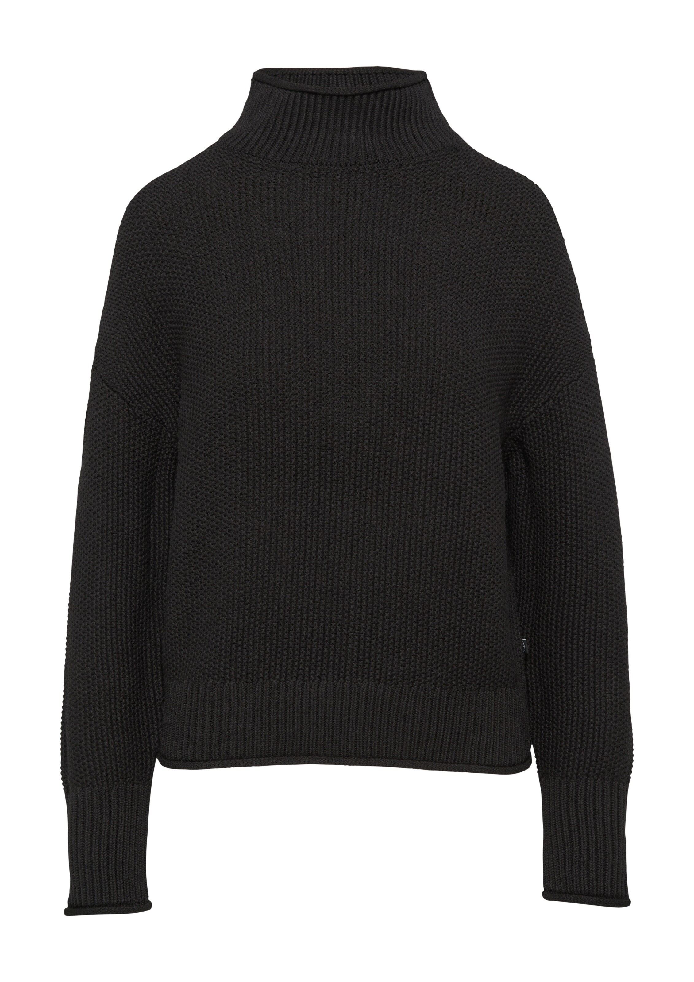 QS Pullover in Schwarz: Vorderseite