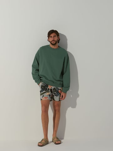 ABOUT YOU x Alvaro Soler Sweatshirt 'Pierre' in Groen