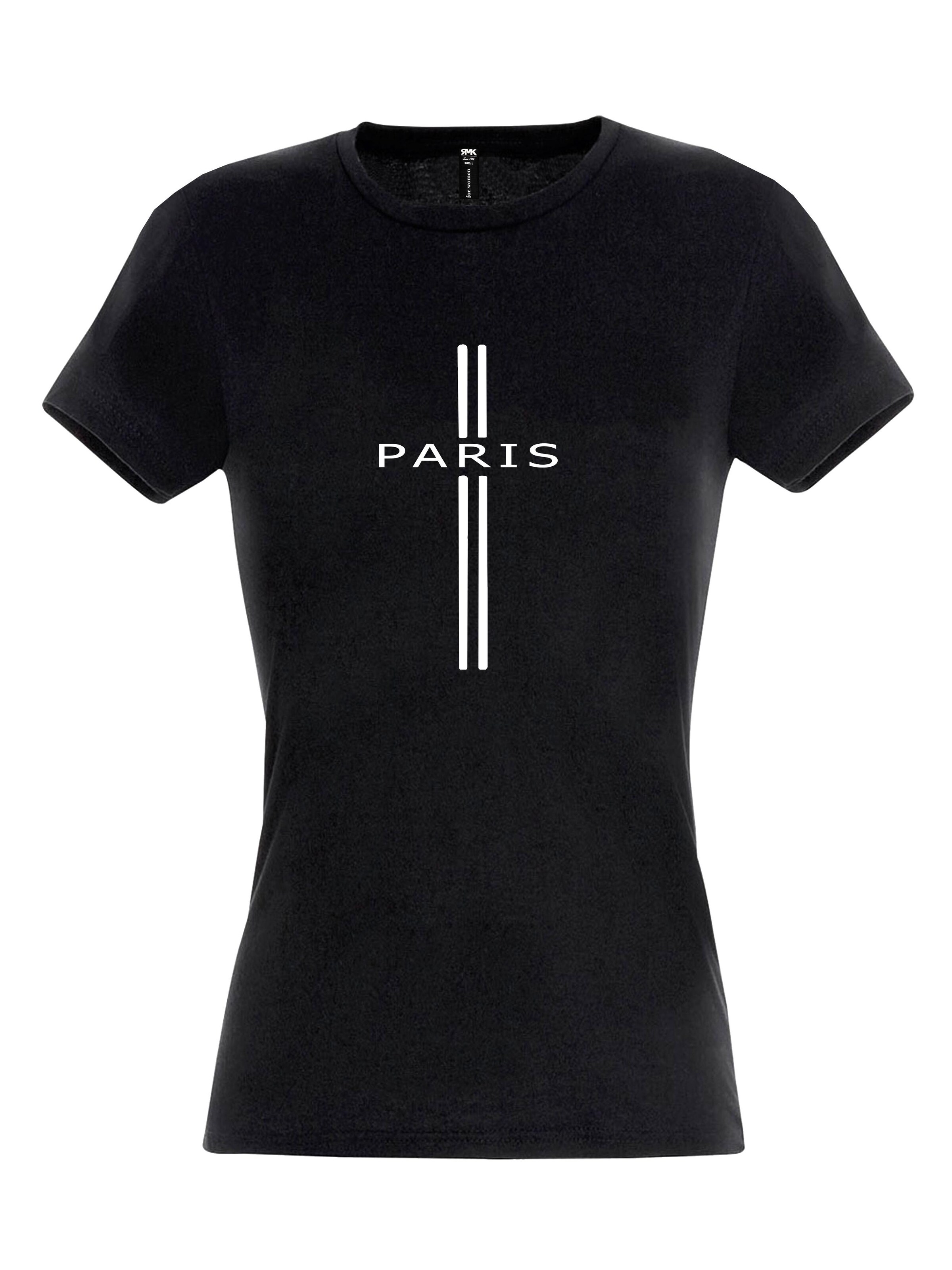 RMK Shirt 'Paris'‌‌‌‌‌‌‌‌‌‌ in Schwarz: Vorderseite