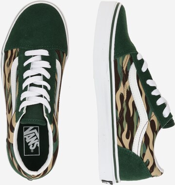 Baskets VANS en vert