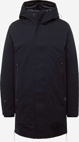 Krakatau Winter Coat 'PLANCK' in Black: front