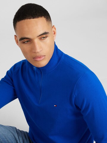 TOMMY HILFIGER Pullover in Blau