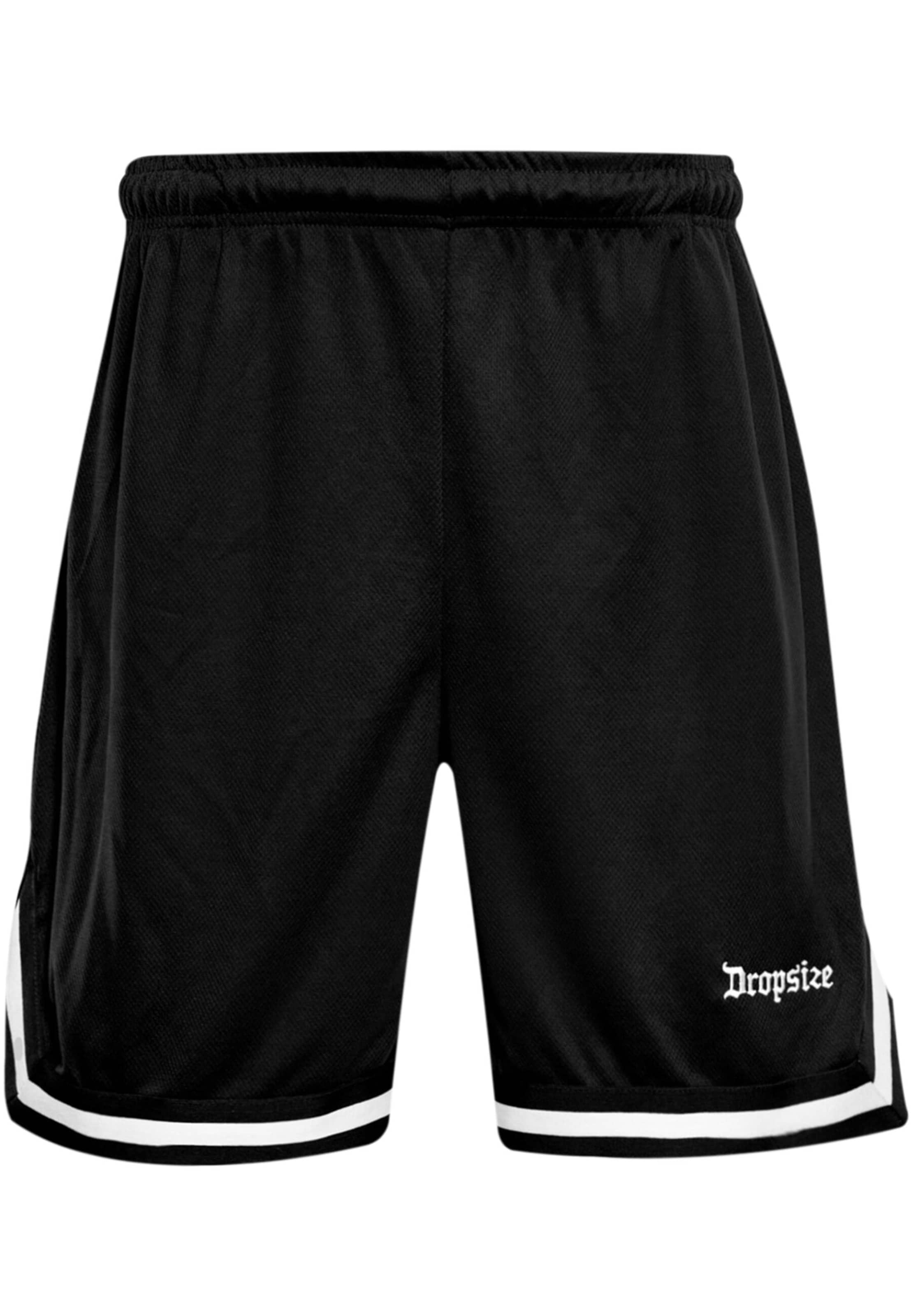 Dropsize Pants in Black: front