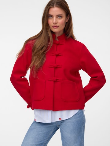 VERO MODA - Chaqueta de entretiempo 'VMREGINA' en rojo: frente
