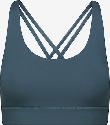 Classique Soutien-gorge de sport 'Criss Cross Bra Cotton Touch' Hey Honey en vert : devant