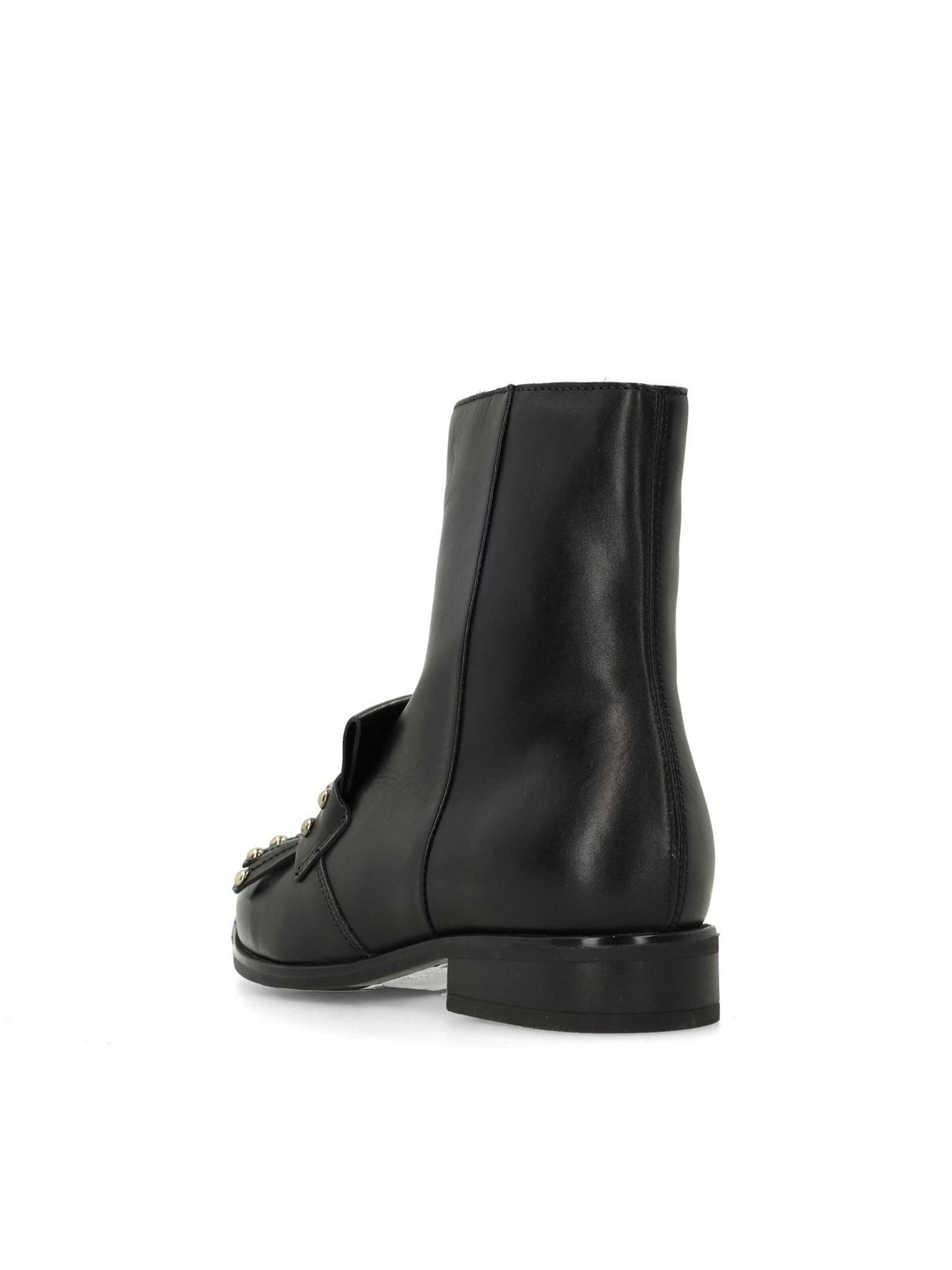 MANFIELD Stiefelette in Schwarz