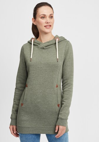 Oxmo Sweatshirt 'Vicky' in Groen: voorkant