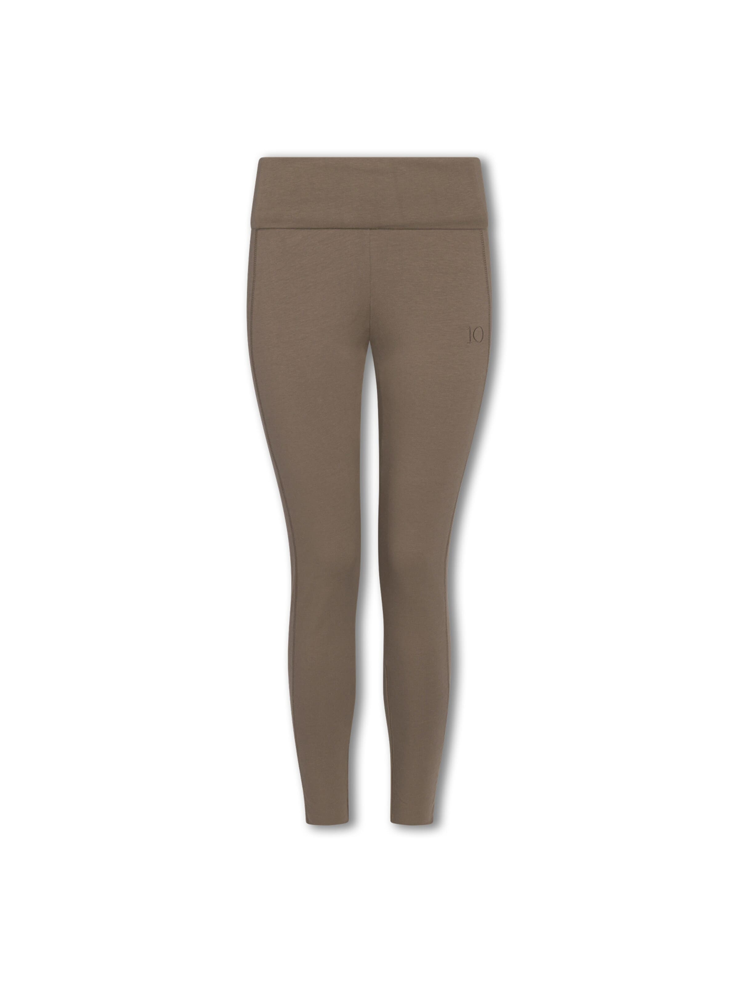 10Days Slim fit Leggings in Grey: front