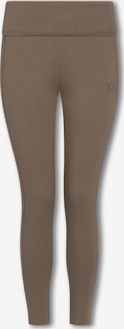 10Days Slimfit Leggings in Grau: Vorderseite