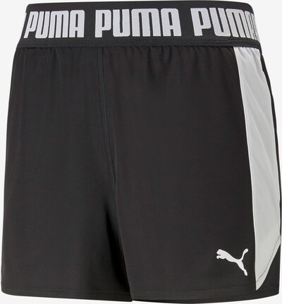 PUMA Workout Pants 'TRAIN ALL DAY' in Black / White, Item view