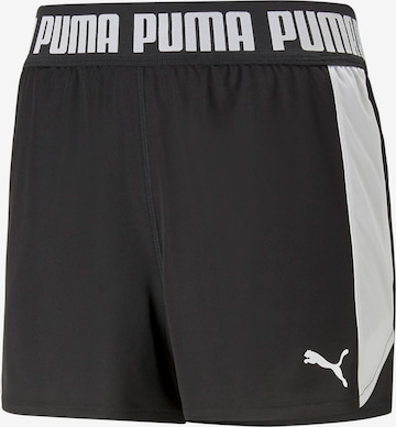 PUMA Normalny krój Spodnie sportowe 'TRAIN ALL DAY' w kolorze czarny: przód