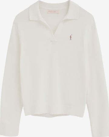 Polo Club Pullover 'Rigby Go Berlin' in Weiß: Vorderseite