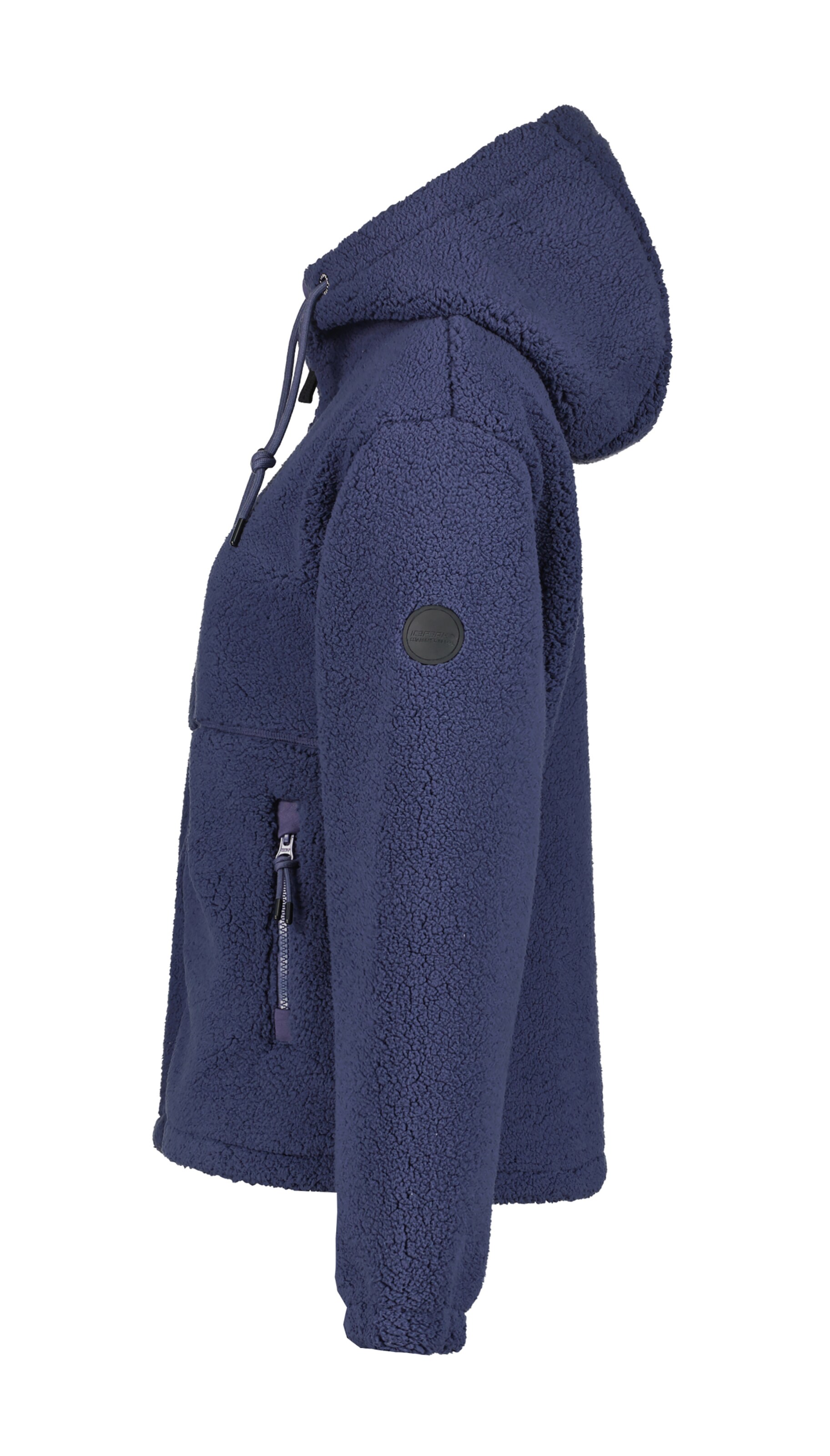 Veste en polaire fonctionnelle 'Addias' ICEPEAK en bleu