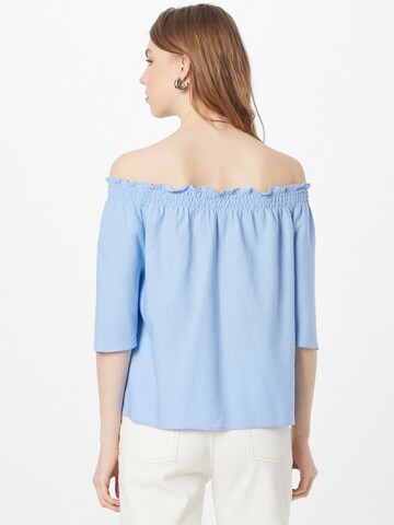 Cream Blouse 'Venta' in Blauw