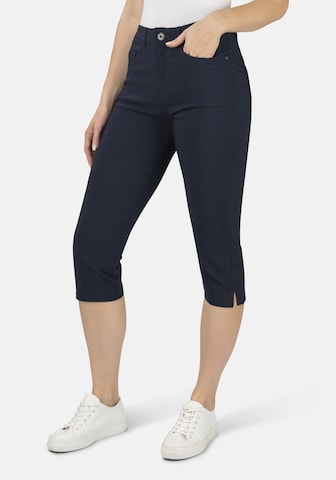STOOKER WOMEN Slimfit 'Tahiti Twill' in Blau: Vorderseite