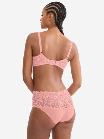 TRIUMPH Minimizer Bügelloser BH ' Red Label Amourette ' in Pink