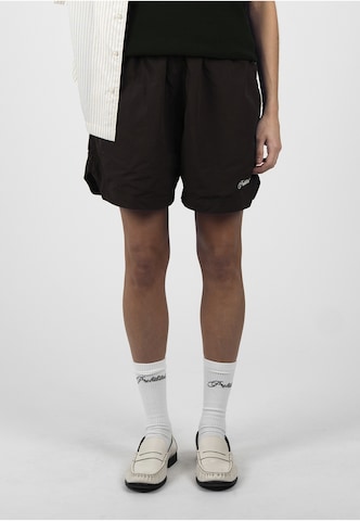 Wide Leg Pantalon 'Low Tide' Prohibited en noir