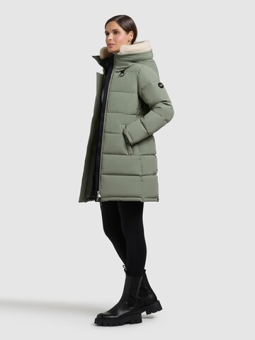 khujo Wintermantel 'Kelsi' in Grün