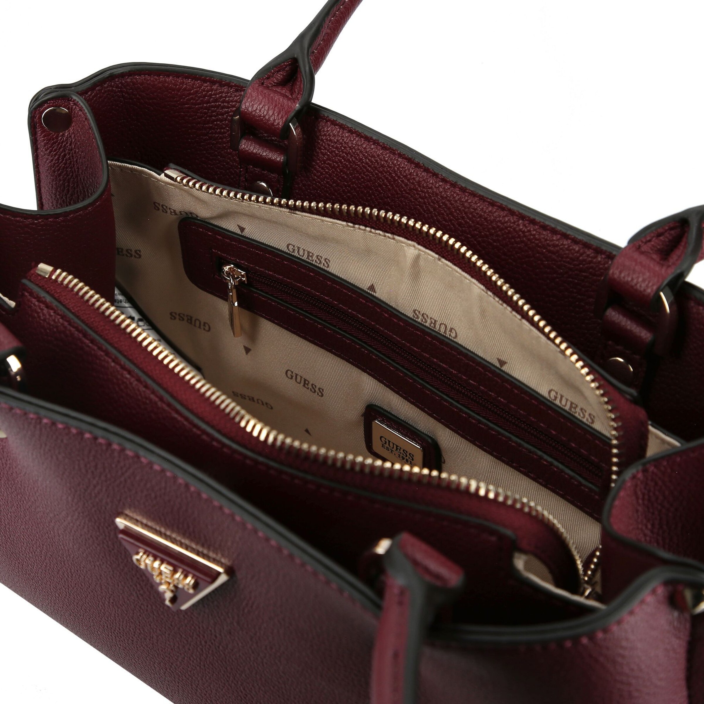 Borsa a spalla 'Meridian II' di GUESS in rosso