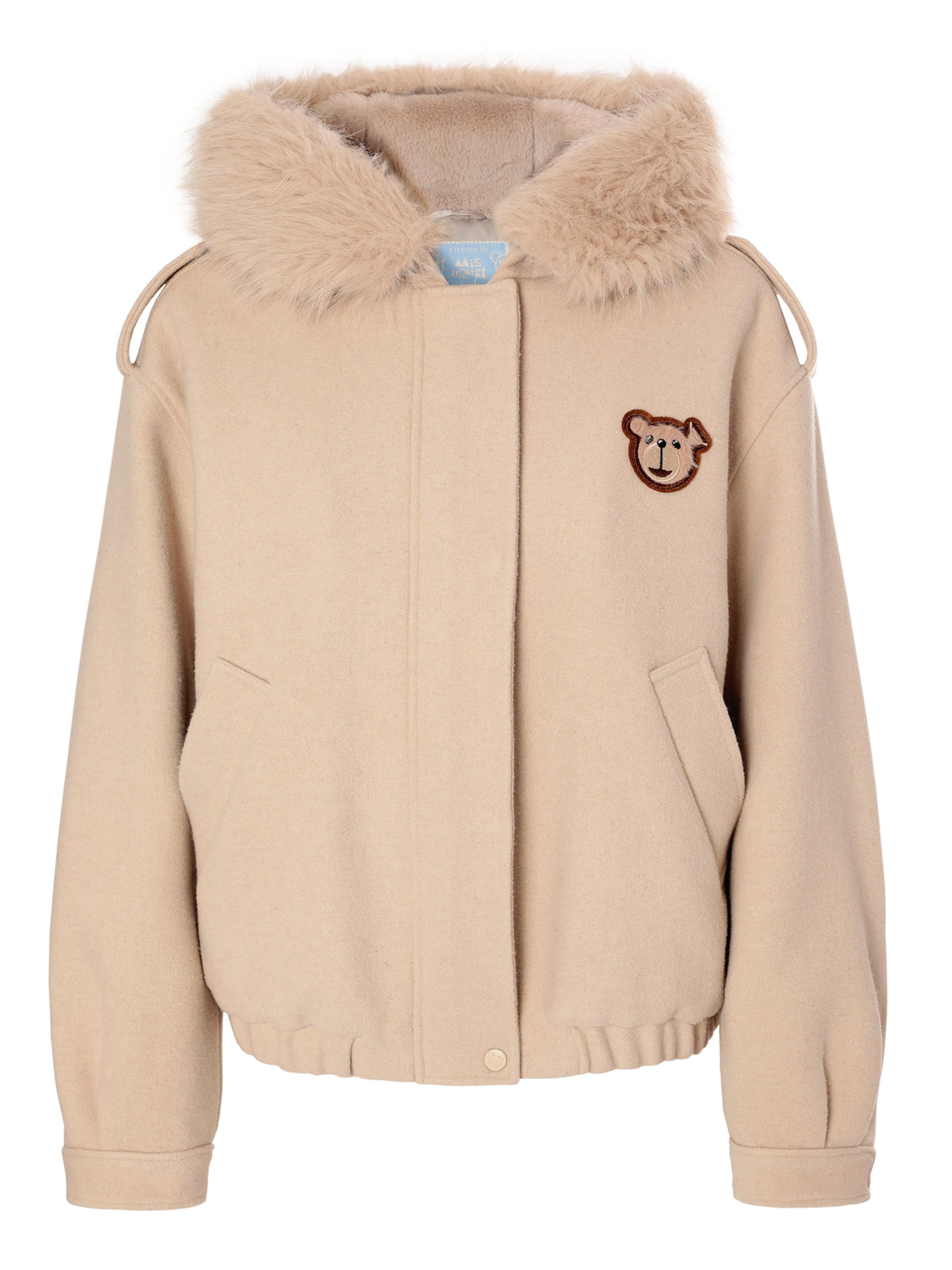 Giacca invernale 'SARKANO' di TATUUM in beige: frontale