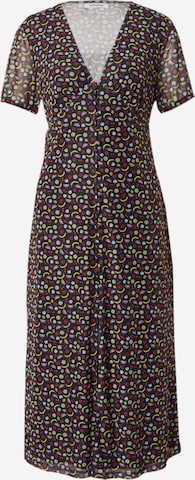 GLAMOROUSKošulja haljina - crna boja: prednji dio