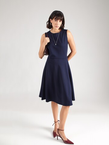 Robe 'MODERN PONTE' Lauren Ralph Lauren en bleu : devant