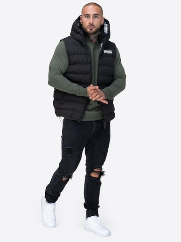 LONSDALE Kamizelka 'Lydford' w kolorze czarny