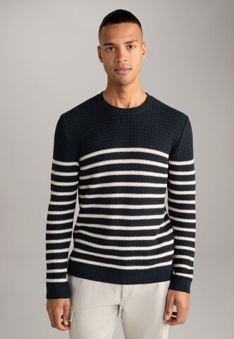 JOOP! Jeans Trui 'Gerono' in Blauw: voorkant