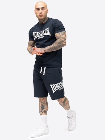 Loosefit Pantalon 'Polbathic' LONSDALE en bleu
