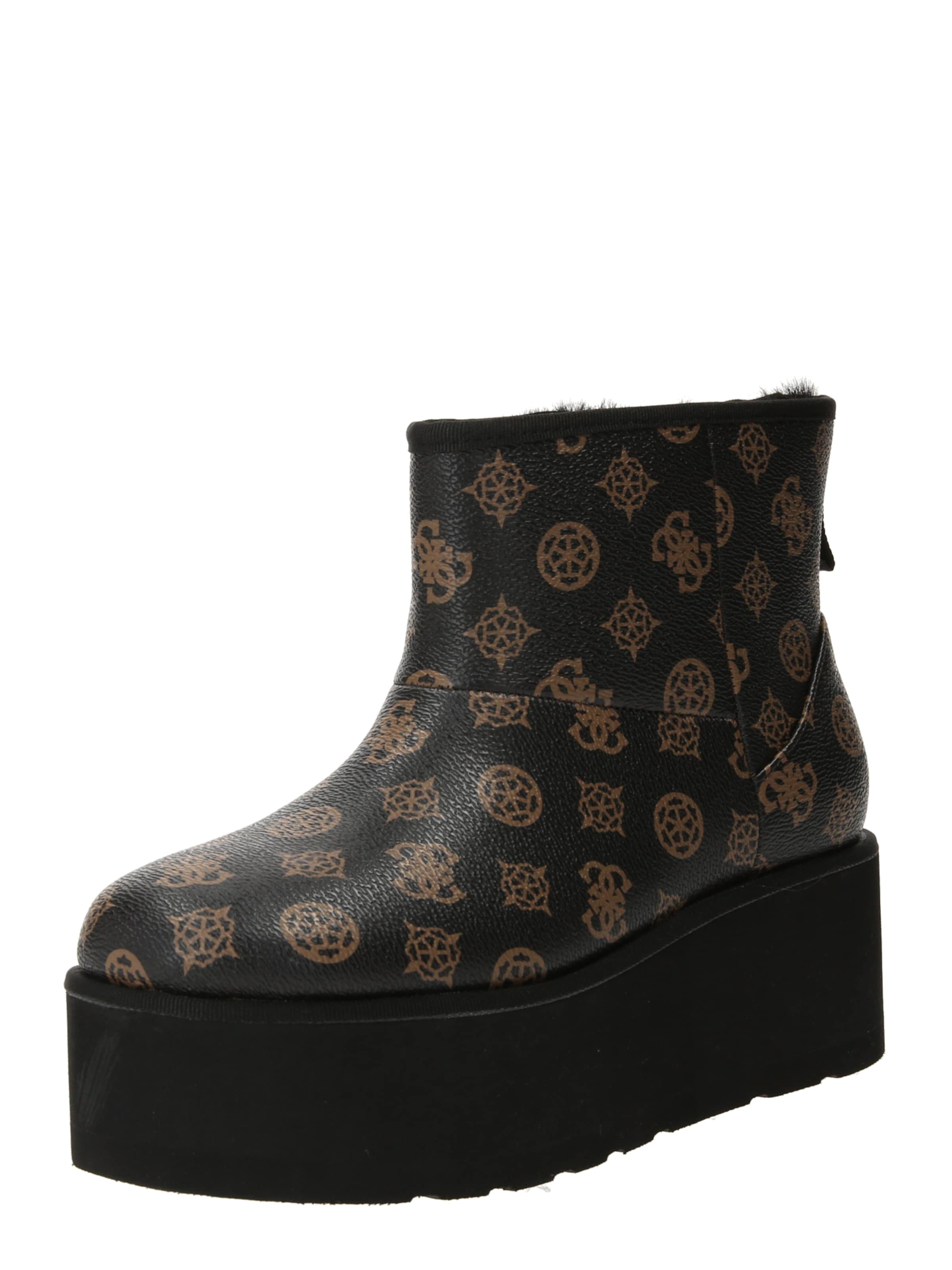 GUESS Stiefel 'JILLAN' in Braun: Vorderseite