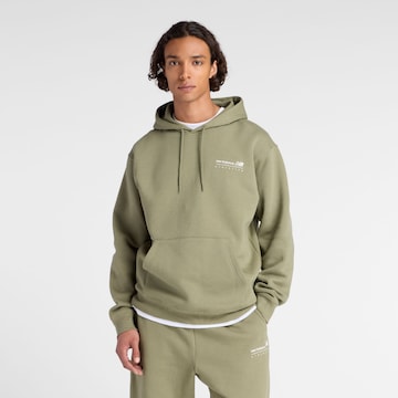 new balance Sweatshirt in Groen: voorkant