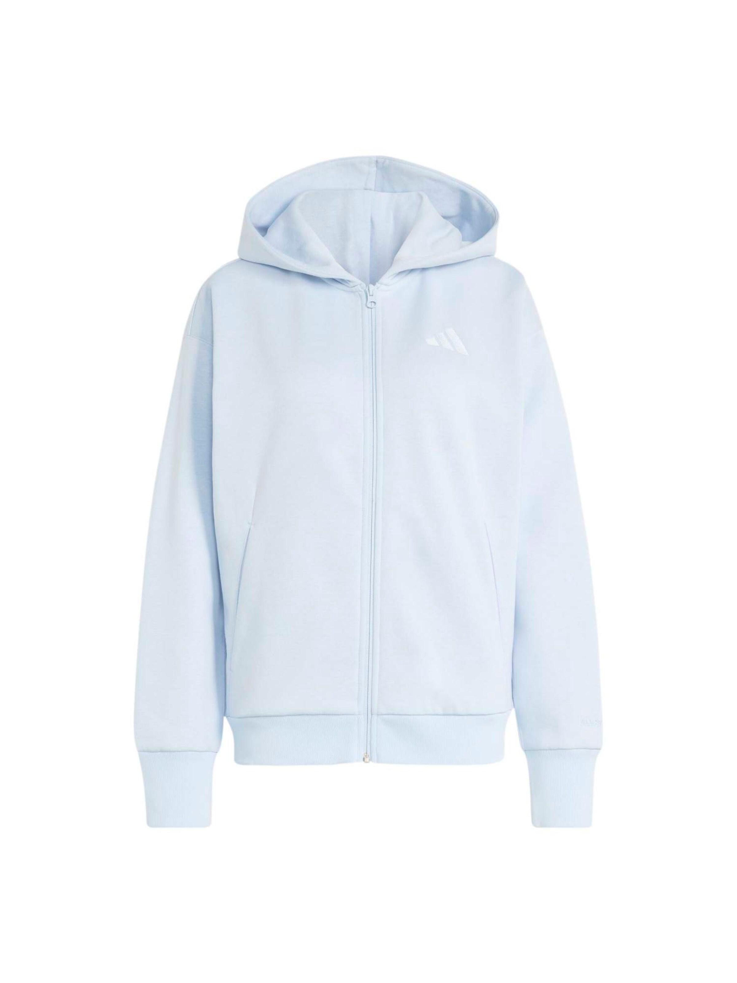 ADIDAS SPORTSWEAR Sports sweat jacket 'ALL SZN' in Beige: front