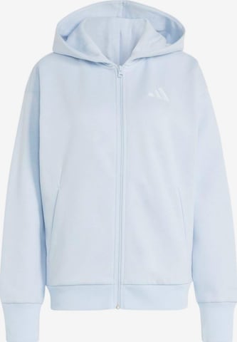 ADIDAS SPORTSWEAR Sports sweat jacket 'ALL SZN' in Beige: front