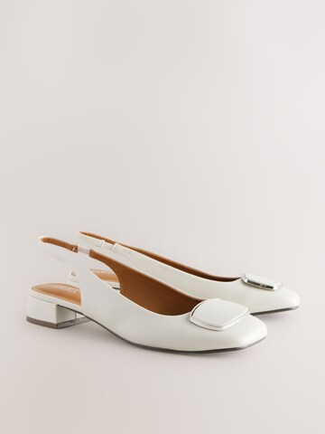 Next Slingback pumps 'Forever Comfort' in White