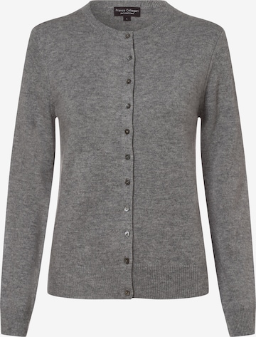 Franco Callegari Knit Cardigan in Grey: front