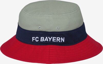 FC BAYERN MÜNCHEN Fischerhut 'FC Bayern München' in navy / pastellgrün / rot / weiß, Produktansicht