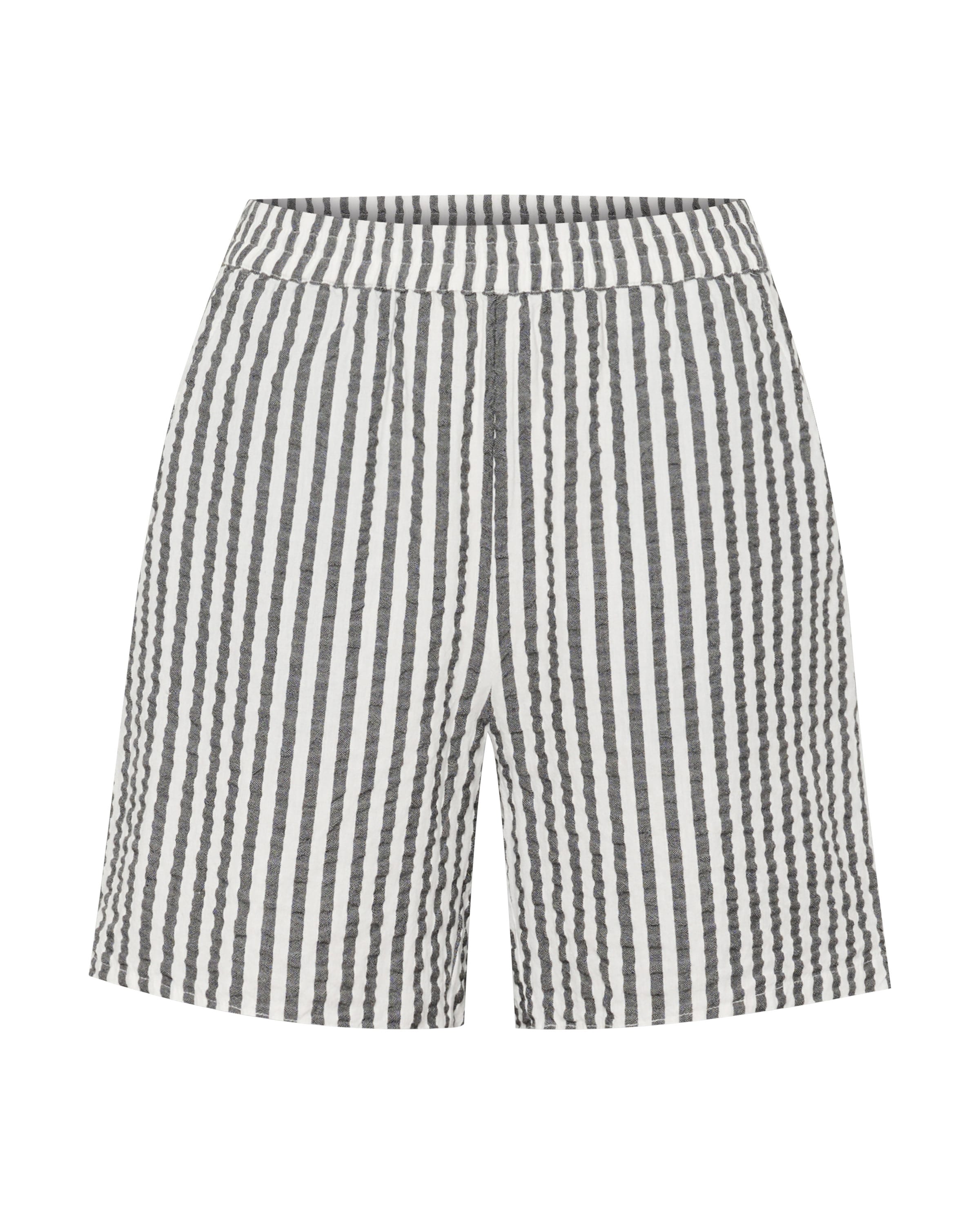 CULTURE Loose fit Pants 'Kima' in Black: front