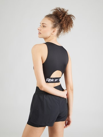 Reebok Bustier Sport-BH 'ID TRAIN' in Schwarz