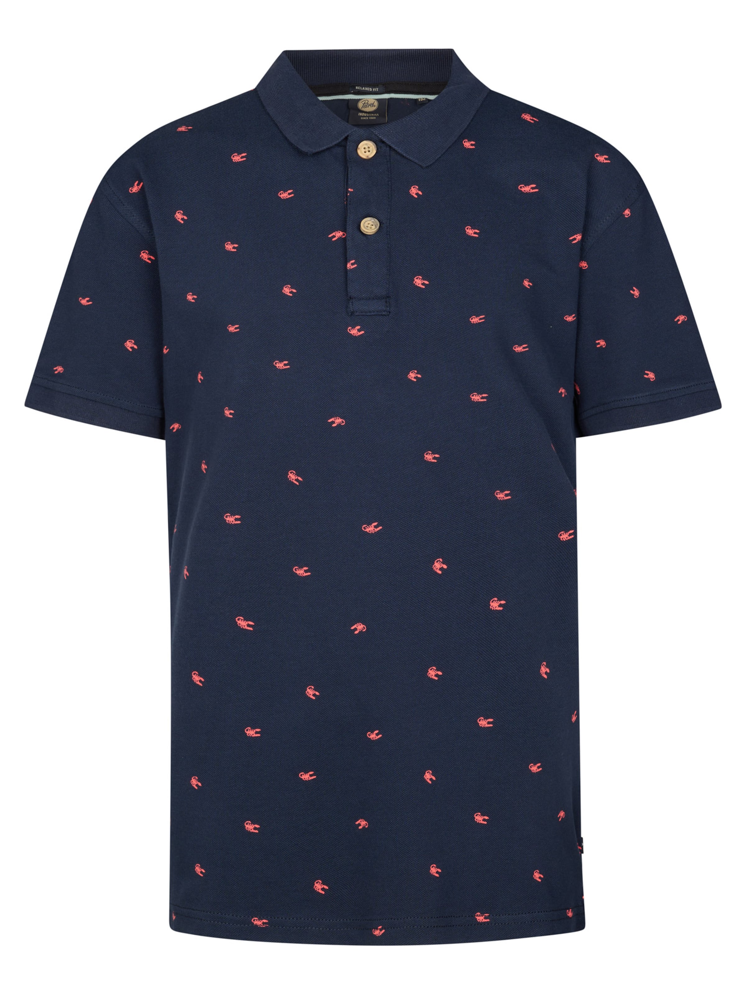 Petrol Industries Poloshirt 'Sierra' in Blau: Vorderseite