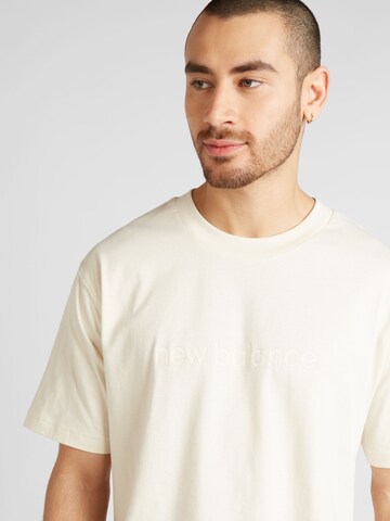 new balance T-Shirt in Beige