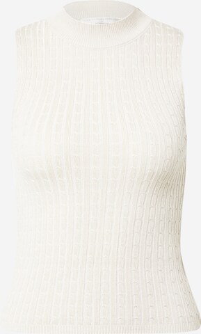 Guido Maria Kretschmer Women - Top de punto 'Dunja' en beige: frente